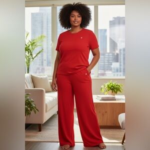 Tommy Hilfiger Vibrant Red Lounge Set